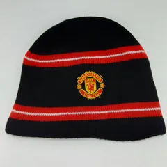 NIKE ナイキ 90s マンチェスターユナイテッド ニット帽 キャップ ビーニー 裏フリース ヴィンテージ オールド メンズ レディース 黒 ブラック ONESIZE HBK6-2