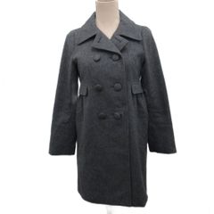 コーチ COACH スタジャン ジャケット ブルゾン ファー レザー ウール 2  