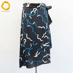 ダイアンフォンファステンバーグ DVF スカート 総柄 シルク混 レディース [x893459]のサムネイル