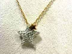 【中古】SWAROVSKI スワロフスキー アクセサリー ネックレス 星 スター レディースアクセサリー＿セルモアから出品＿s-0761-r23