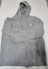 ナイキ グレー フーディー ジップアップ L サイズ