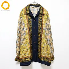 バーバリーズ BURBERRYS ヴィンテージ シャツ ブラウス トップス 総柄 ノバチェック レディース [x987593]