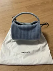 スタンドオイル レディオバッグ コーデュロイ ブルー