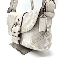 coach one shoulder bag turnlock Y2K コーチ - メルカリ
