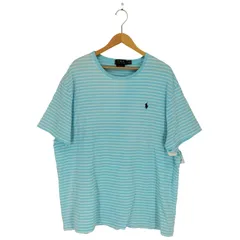 ポロラルフローレン POLO RALPH LAUREN CLASSIC FIT ポニー刺繍 ボーダー柄 カットソー メンズ import：XL 