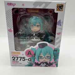 【中古】A賞 ねんどろいど 初音ミク めがね×カフェVer. フィギュア ｢グッスマくじ 初音ミク 2025 Autumn｣[90]