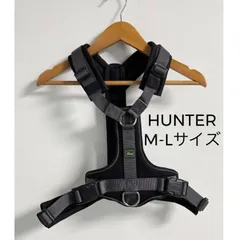 ♡HUNTER　ハンター　ハーネス　M-Lサイズ　大型犬　ドッグウエア　犬服　ベルト調整可　お散歩　お出掛け　引っ張り防止　安全対策　負担軽減　ペット用品　犬用品　わんちゃん　ワンコ　6449567