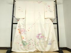 平和屋着物○京加賀友禅 松本健一 色留袖 花鳥風景 水芭蕉 暈し染め