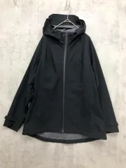 UNIQLO ユニクロ 182966 ブロックテック マウンテンパーカー ジャケット sizeXL/黒 ■■ メンズ