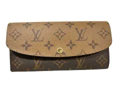 【中古】Louis Vuitton ルイ・ヴィトン ポルトフォイユ・エミリー モノグラム・リバース M82157＿S23＿セルモアから出品＿s-0760-r23