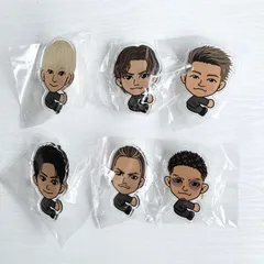 EXILE TRIBE LIVE TOUR 2021 “RISING SUN TO THE WORLD” カプセル景品 三代目 J SOUL BROTHERS フラッグキャラアクセサリー 6点
