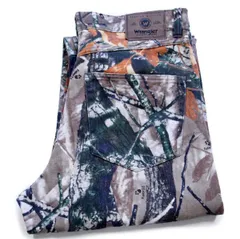 Wranglerラングラー Fusion 3-D リアルツリーカモ ダブルニー コットンツイル ハンティングパンツ W32 L32★アウトドア キャンプ