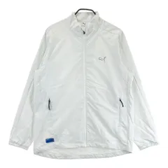 サイズ：XL PUMA GOLF プーマゴルフ 2025年モデル ナイロン ジップジャケット 撥水  グリーン系 [240101613551] ゴルフウェア メンズ ストスト