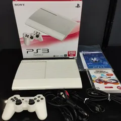 【D9984】PlayStation 3 （クラシックホワイト） CECH-4200B LW 本体 ソフト付き