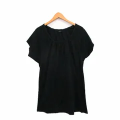 ロッソ ROSSO アーバンリサーチ ワンピース ミニ 半袖 コットン シンプル ブラック 黒 /KT13