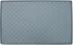 ideamall トイレトレー トイレマット シリコン 犬 ペットシーツ お手入れ簡単 40x60cm (グレー,  グレー)のサムネイル