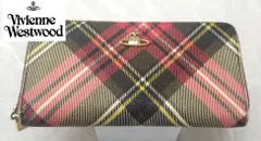 Vivienne Westwood（ヴィヴィアンウエストウッド）長財布 ラウンドファスナー《0124-02》