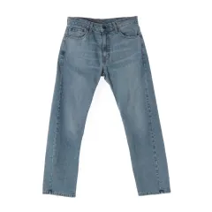 リーバイス 505 デニムパンツ ウォッシュ ジーンズ ブルー W32L30