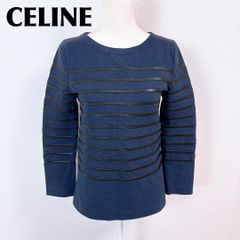 CELINE セリーヌ シルク ボウタイ サマーニット プルオーバー