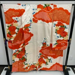 振袖 刺繍 金彩 絞り 上品な加工 正絹 着物 MK-3377