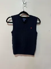 ポロラルフローレン ネイビー ニット ベスト 6