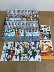 ★【未開封巻あり】ハイキュー!!　1～45巻＋33.5巻・ショーセツバン!!・れっつ!ハイキュー!? など関連本含む　計50冊　コミックセット　《IZ26B》