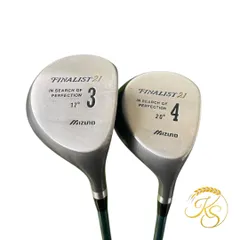 ミズノ　フェアウェイウッド　2本　右　MIZUNO　FINALIST 21　カーボン