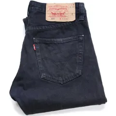 Levi'sリーバイス 501 後染め ブラック デニムパンツ W31★SDP4374 ユーロ オールド ジーンズ ストレート