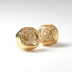 シャネル CHANEL ピアス イヤリング ゴールド ココマーク スクエア