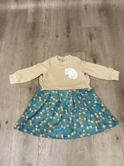 【未使用品】nino ワンピース　女の子　チェリー柄　100サイズのサムネイル