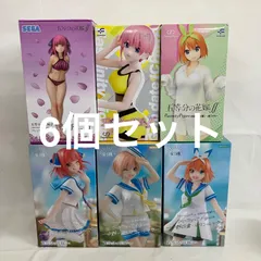 未開封 五等分の花嫁 Trio-Try-iT Figureフィギュア  6個セット SF1742 c107