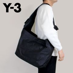 Y's】ヨウジヤマモト ウールギャバジン ショルダーバッグ ブラック