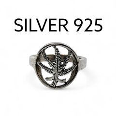 未使用 手彫り 燕 シグネットリング silver925 シルバー 指輪 10号 
