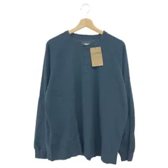 L.L.Bean エルエルビーン 長袖ヘンリーネックカットソー サイズ:L    コットン100％ ネイビー メンズ / 240001184941