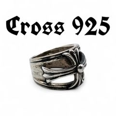 圧倒的存在感】クロス 十字架 Silver 925 刻印 90s Vintage Ring