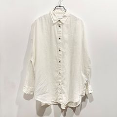 SUGARROSE ホワイト 長袖シャツ リネンシャツ シュガーローズ ブラウス 