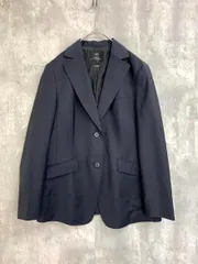 23区 ニジュウサンク テーラード ジャケット size44/黒 ■■ レディース