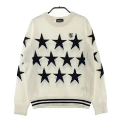 サイズ：0 PEARLY GATES パーリーゲイツ  長袖ニットセーター ウール混  ホワイト系 [240101565609] ゴルフウェア レディース ストスト