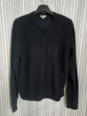 (M) KENZO ケンゾー ブラック スウェット Tシャツ