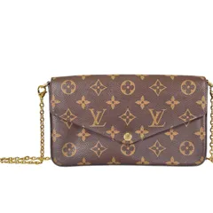 LOUIS VUITTON ルイ・ヴィトン ポシェットフェリシー M81896 ショルダーバッグ モノグラムキャンバス ブラウン レディース【中古】【送料無料】