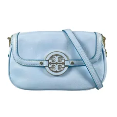 Tory Burch トリーバーチ ショルダーバッグ レザー ブルー レディース【中古】【送料無料】