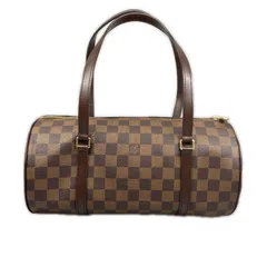 美品 LOUIS VUITTON ルイ・ヴィトン パピヨン30 N51303 ハンドバッグ ダミエアズールキャンバス ブラウン レディース【中古】【送料無料】のサムネイル