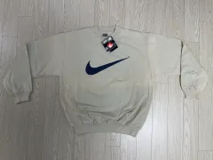 ナイキ 90s オールド スウェットシャツ スウェット ベイジュ NIKE OLD 1990 4番