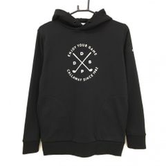 美品】パーリーゲイツ タートルネックセーター ブラウン×ネイビー ロゴ