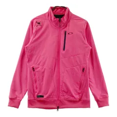 サイズ：M OAKLEY オークリー  リバーシブル フリース ジップジャケット  ピンク系 [240101609974] ゴルフウェア メンズ ストスト