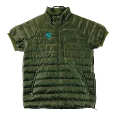 サイズ：1 PEARLY GATES パーリーゲイツ  ハーフジップ 中綿 半袖ジャケット  カーキ系 [240101614920] ゴルフウェア レディース ストスト