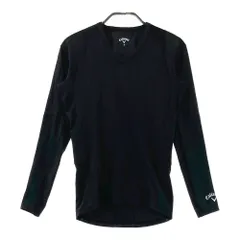 サイズ：M CALLAWAY キャロウェイ  長袖 インナーTシャツ  ブラック系 [240101614993] ゴルフウェア メンズ ストスト