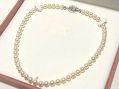 保証書付】ジュエルコマツバラ K14 あこや真珠 ネックレス3.5〜7.2mm 
