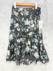 未使用■KUMIKYOKU 組曲 マーメイドシルエット スカート size1/総柄 ■◇◎レディース