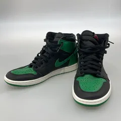 【中古品】NIKE ナイキ 555088-030 AIR JORDAN 1 RETRO HIGH OG BLACK PINE GREEN スニーカー 本体のみ 【160-260126-WA-03-iwa】